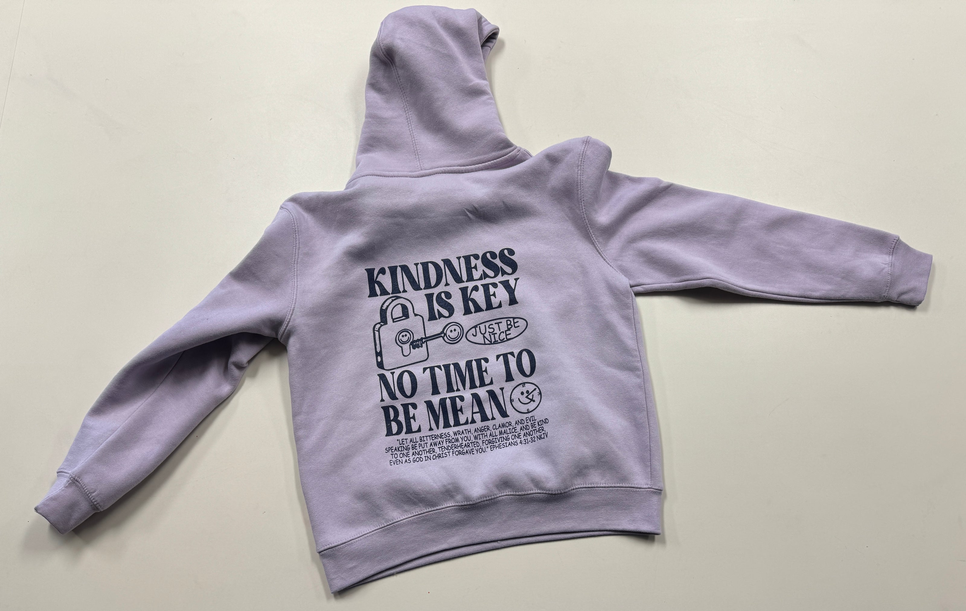 Kids Kindness is Key Hooded Sweatshirt