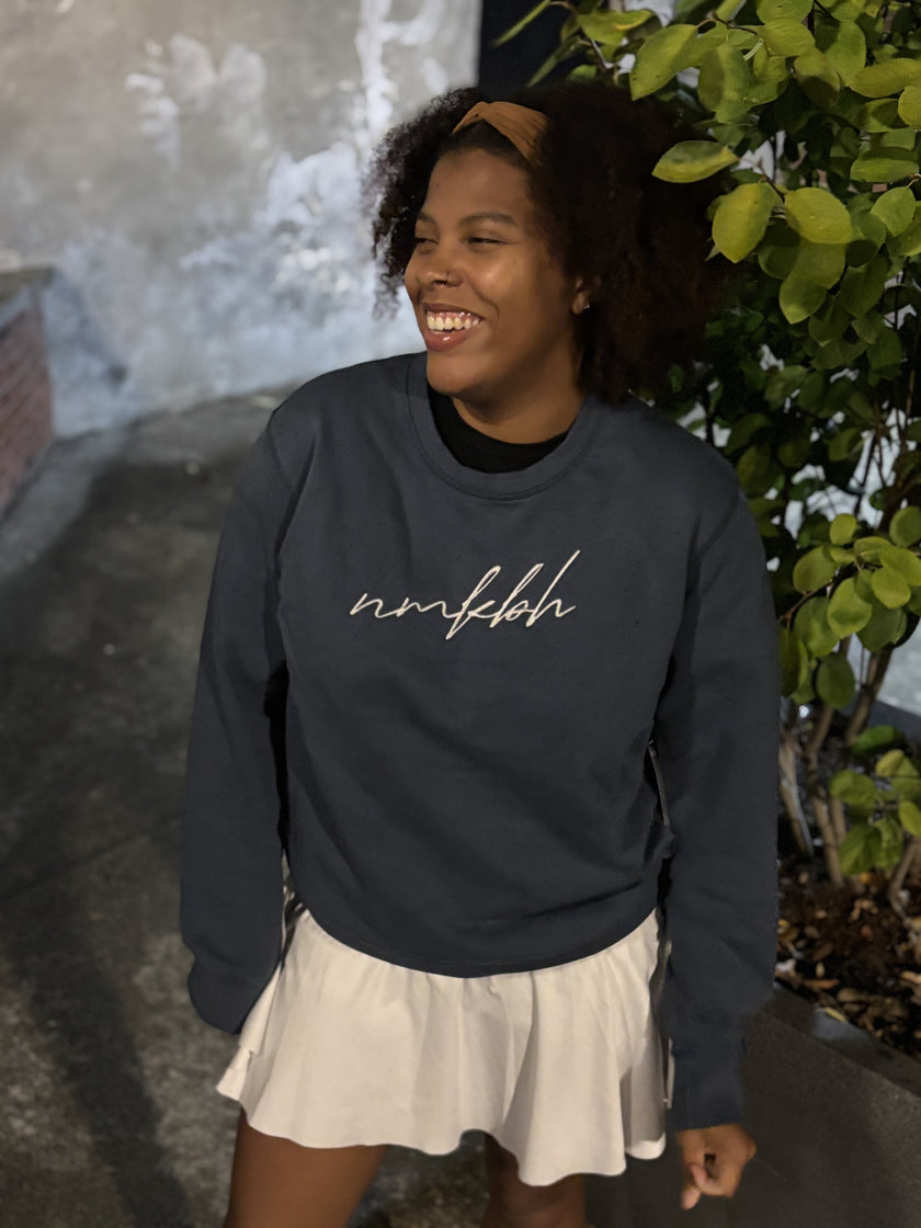 Script French Terry Sweatshirt