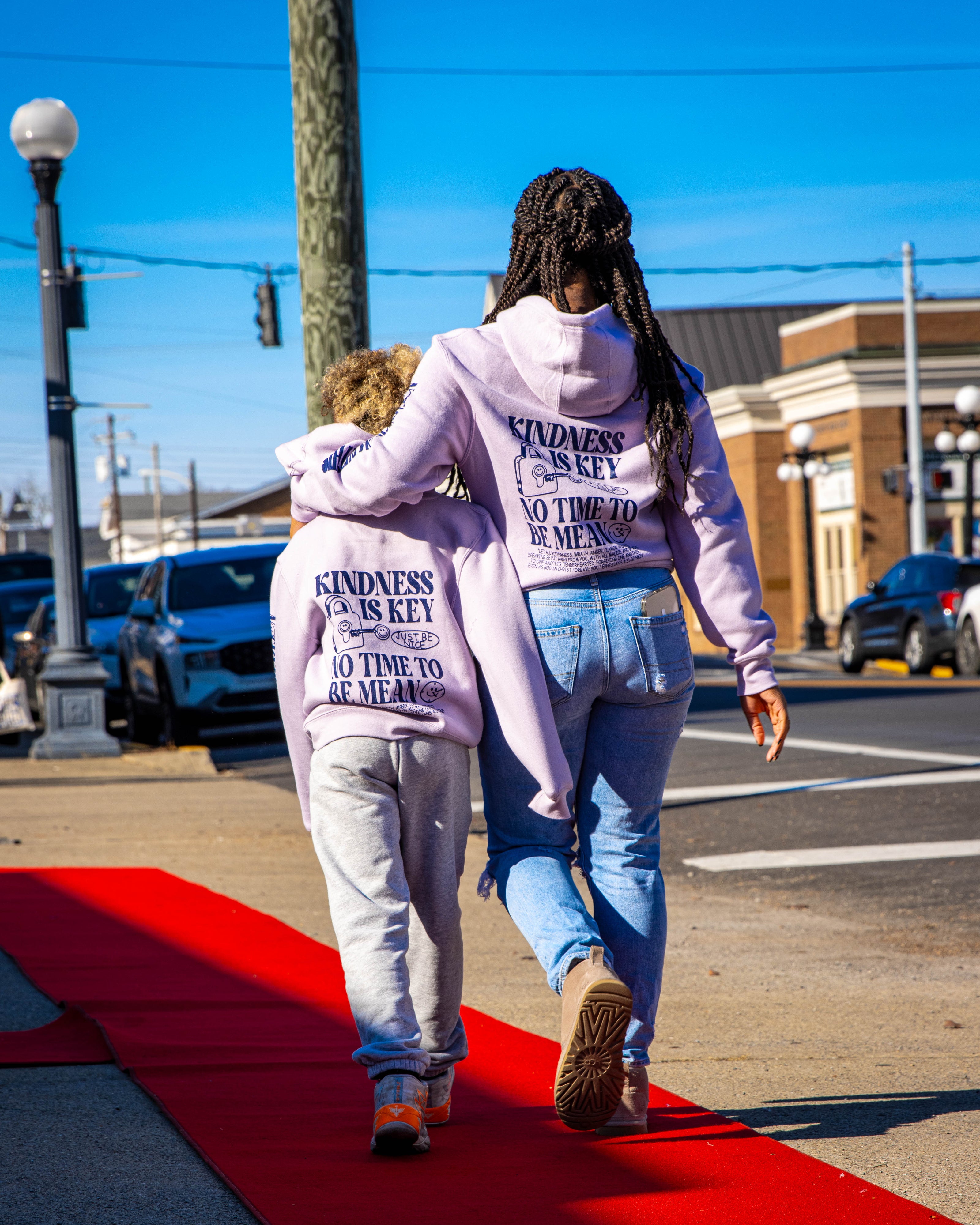 Kids Kindness is Key Hooded Sweatshirt